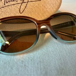 Maui Jim Brown and Blue Sunglasses